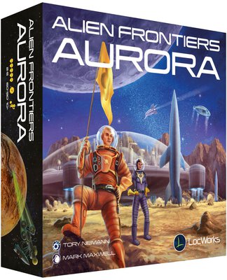 All details for the board game Alien Frontiers and similar games
