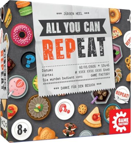 All details for the board game All You Can RepEat and similar games