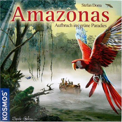 All details for the board game Amazonas and similar games