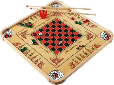 All details for the board game American Carrom and similar games