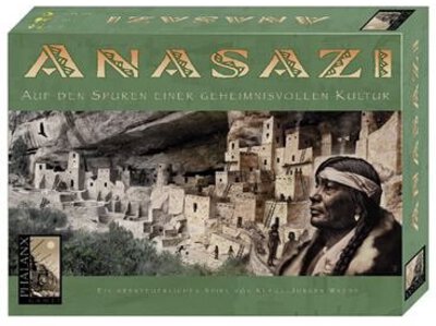 All details for the board game Anasazi and similar games
