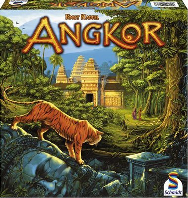 All details for the board game Angkor and similar games