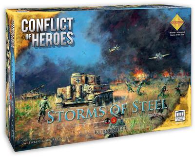 All details for the board game Conflict of Heroes: Storms of Steel! – Kursk 1943 and similar games