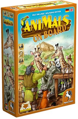 All details for the board game Animals on Board and similar games