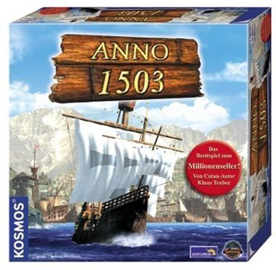 All details for the board game Anno 1503 and similar games