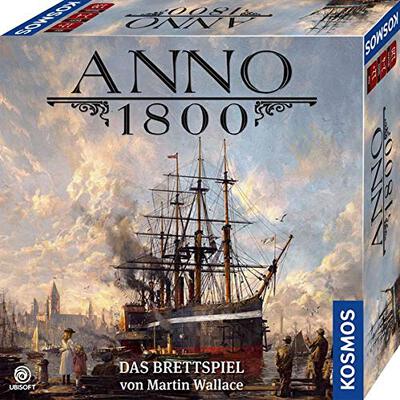 All details for the board game Anno 1800 and similar games
