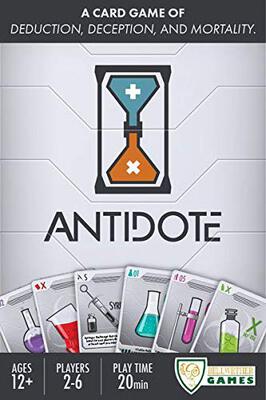 All details for the board game Antidote and similar games
