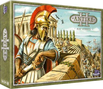 All details for the board game Antike II and similar games