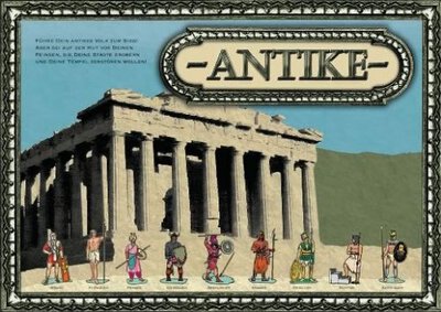 All details for the board game Antike and similar games