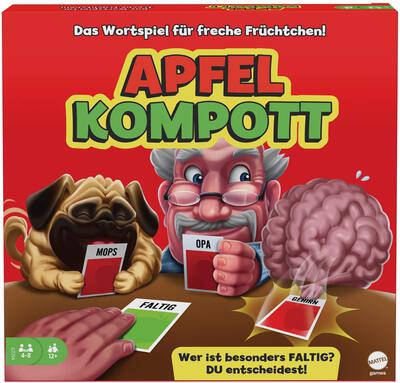 All details for the board game Apples to Apples and similar games