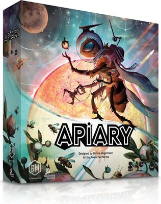 All details for the board game Apiary and similar games