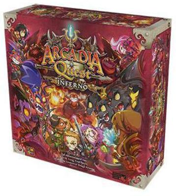 All details for the board game Arcadia Quest: Inferno and similar games