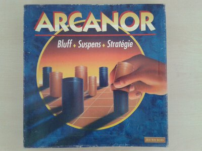 All details for the board game Arcanor and similar games