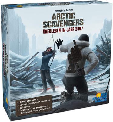 All details for the board game Arctic Scavengers: Base Game+HQ+Recon and similar games