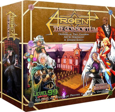 All details for the board game Argent: The Consortium and similar games