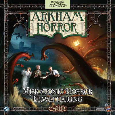 All details for the board game Arkham Horror: Miskatonic Horror Expansion and similar games