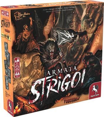 All details for the board game Armata Strigoi and similar games