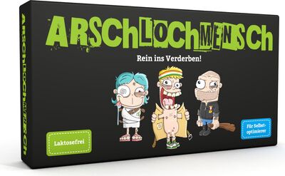 All details for the board game Arschlochmensch and similar games