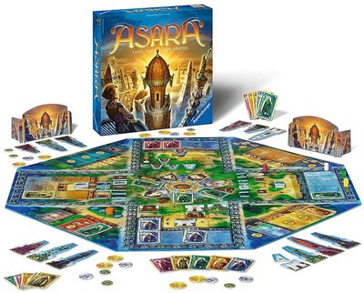 All details for the board game Asara and similar games