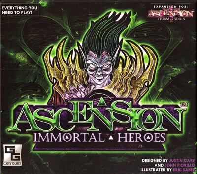 All details for the board game Ascension: Immortal Heroes and similar games