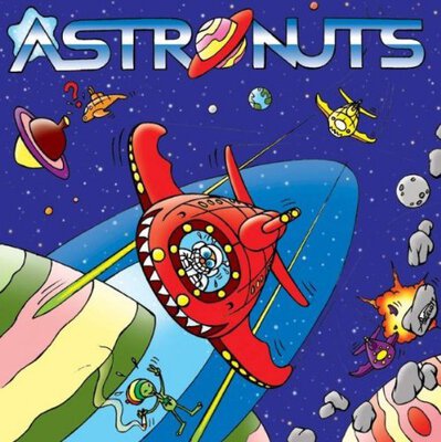 All details for the board game AstroNuts and similar games