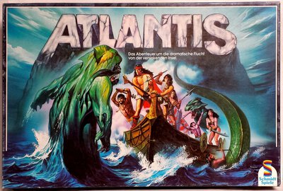 All details for the board game Escape from Atlantis and similar games