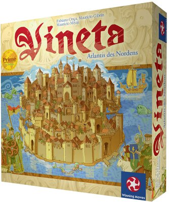 All details for the board game Vineta and similar games