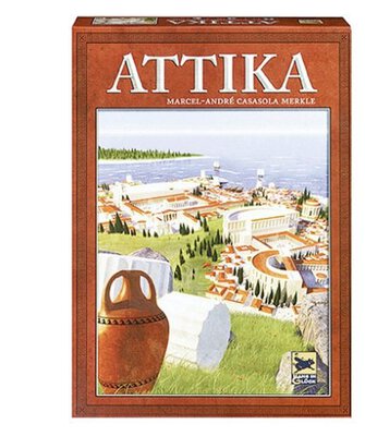 All details for the board game Attika and similar games