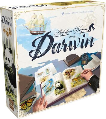 All details for the board game In the Footsteps of Darwin and similar games