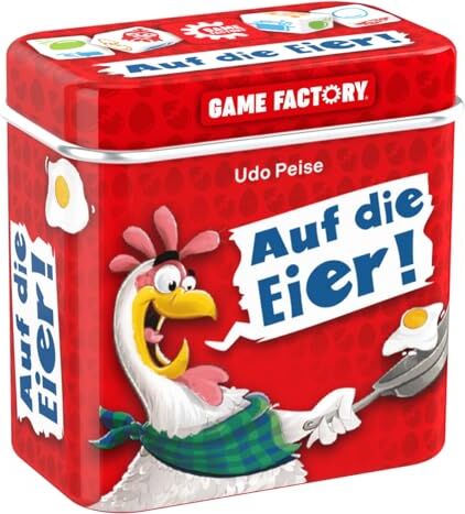 All details for the board game Auf die Eier and similar games