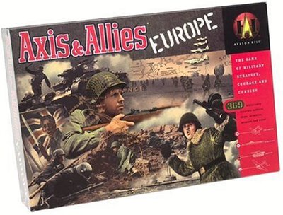 All details for the board game Axis & Allies: Europe and similar games