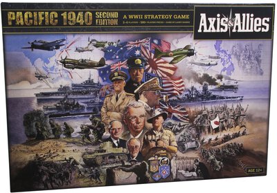 All details for the board game Axis & Allies Pacific 1940 and similar games