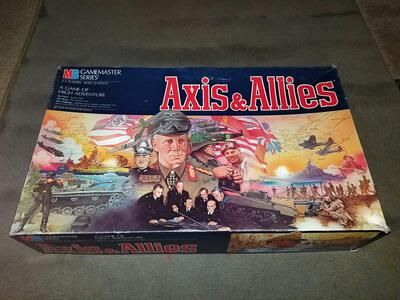 All details for the board game Axis & Allies and similar games