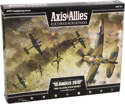 All details for the board game Axis & Allies Air Force Miniatures: Angels 20 and similar games