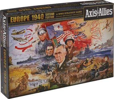 All details for the board game Axis & Allies: Europe 1940 and similar games