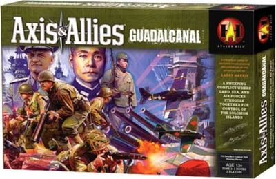 All details for the board game Axis & Allies:  Guadalcanal and similar games
