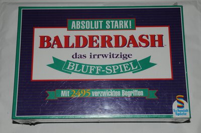 All details for the board game Balderdash and similar games