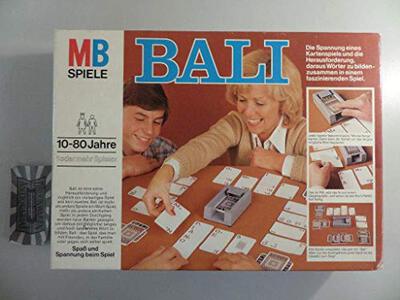 All details for the board game Bali and similar games