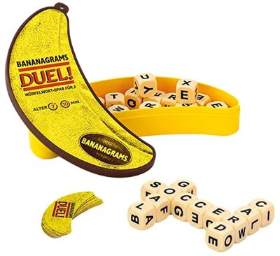 All details for the board game Bananagrams Duel! and similar games