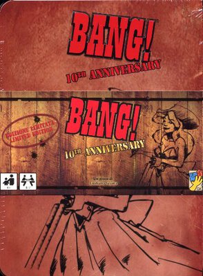 All details for the board game BANG! 10th Anniversary and similar games