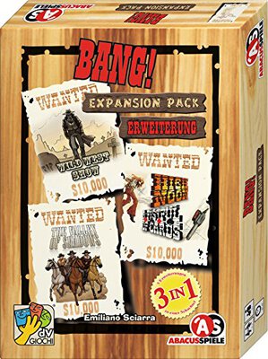 All details for the board game BANG! High Noon and similar games