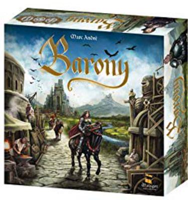 All details for the board game Barony and similar games