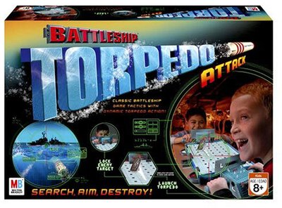 All details for the board game Battleship Torpedo Attack and similar games