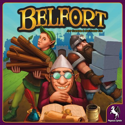 All details for the board game Belfort and similar games