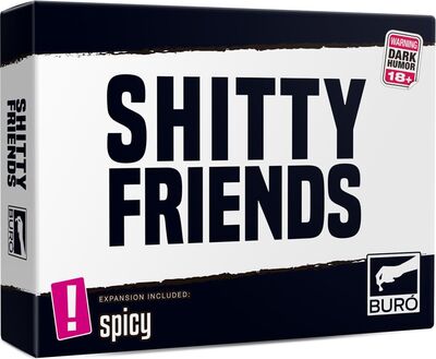 Order Shitty Friends at Amazon
