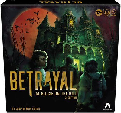 All details for the board game Betrayal at House on the Hill: 3rd Edition and similar games