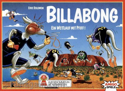 All details for the board game Billabong and similar games
