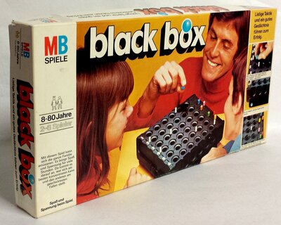 All details for the board game Black Box and similar games