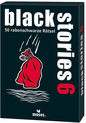 All details for the board game Black Stories 6 and similar games