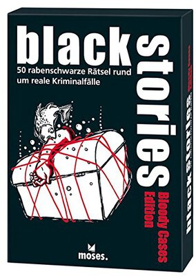 All details for the board game Black Stories: Bloody Cases Edition and similar games